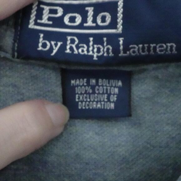 Polo Ralph Lauren Shirt Mens 3XB Gray Polo Short Sleeve Classic Fit Pony Preppy - Picture 3 of 14